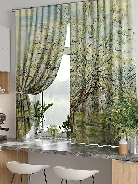 Комплект штор для кухни Лиртикс - 708 - 170 см - фото 5