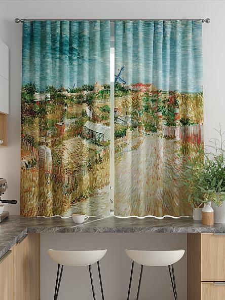 Комплект штор для кухни Лиртикс - 709 - 170 см - фото 2