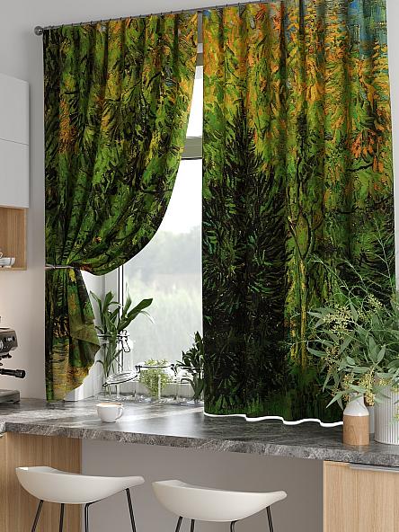 Комплект штор для кухни Лиртикс - 729 - 170 см - фото 5