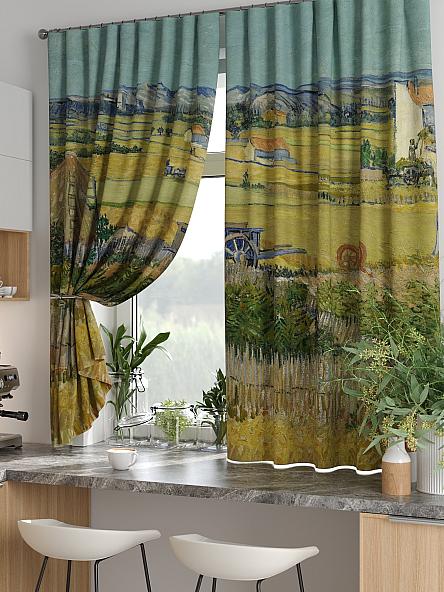 Комплект штор для кухни Лиртикс - 739 - 170 см - фото 5
