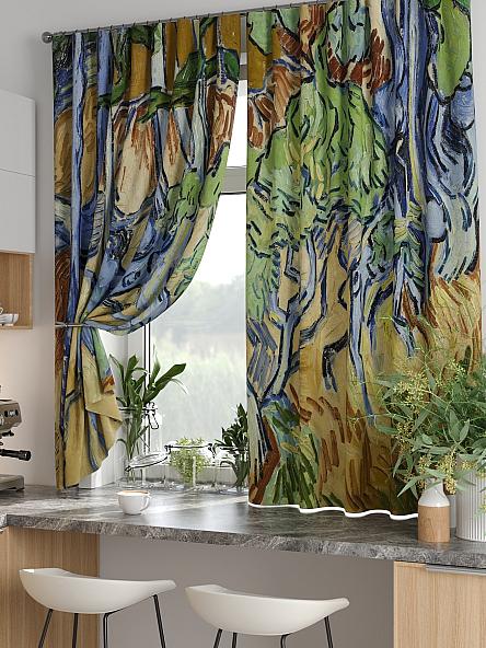 Комплект штор для кухни Лиртикс - 740 - 170 см - фото 5