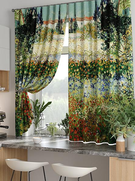 Комплект штор для кухни Лиртикс - 745 - 170 см - фото 5