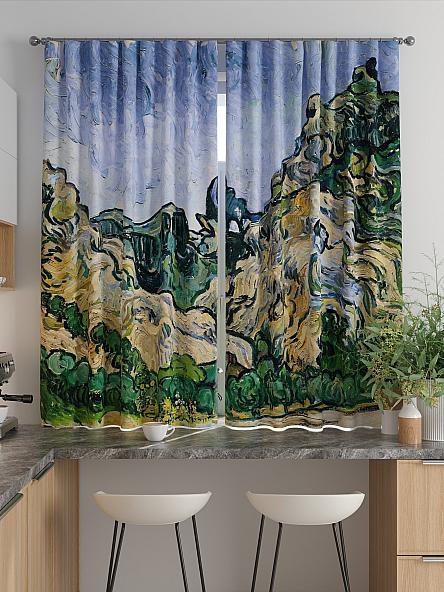 Комплект штор для кухни Лиртикс - 749 - 170 см - фото 2
