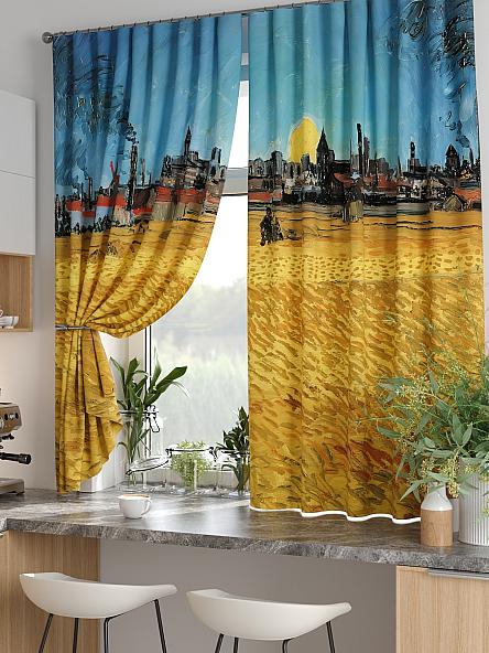 Комплект штор для кухни Лиртикс - 750 - 170 см - фото 5