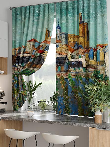 Комплект штор для кухни Лиртикс - 753 - 170 см - фото 5