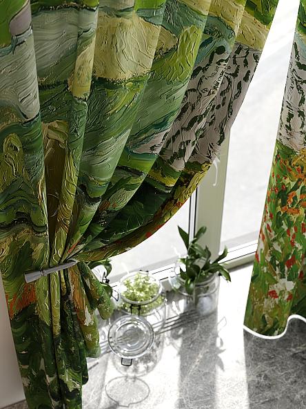 Комплект штор для кухни Лиртикс - 755 - 170 см - фото 3