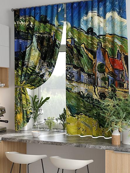 Комплект штор для кухни Лиртикс - 760 - 170 см - фото 5
