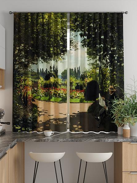 Комплект штор для кухни Лиртикс - 775 - 170 см - фото 2