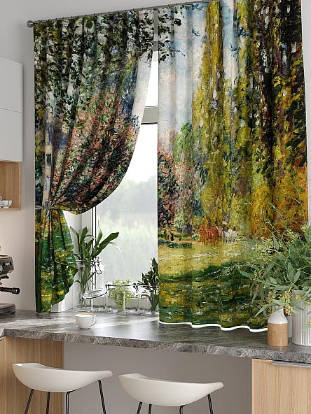 Комплект штор для кухни Лиртикс - 781 - 170 см - фото 5