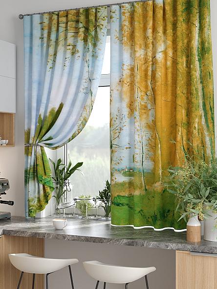 Комплект штор для кухни Лиртикс - 792 - 170 см - фото 5