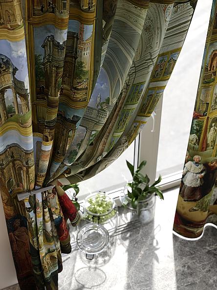 Комплект штор для кухни Лиртикс - 801 - 170 см - фото 3
