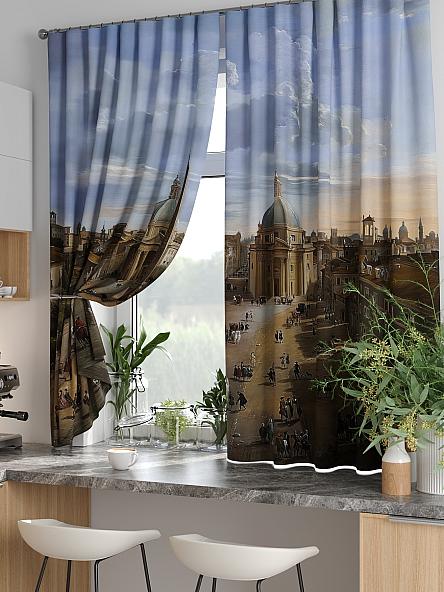 Комплект штор для кухни Лиртикс - 804 - 170 см - фото 5