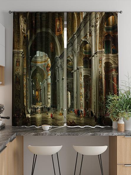 Комплект штор для кухни Лиртикс - 805 - 170 см - фото 2