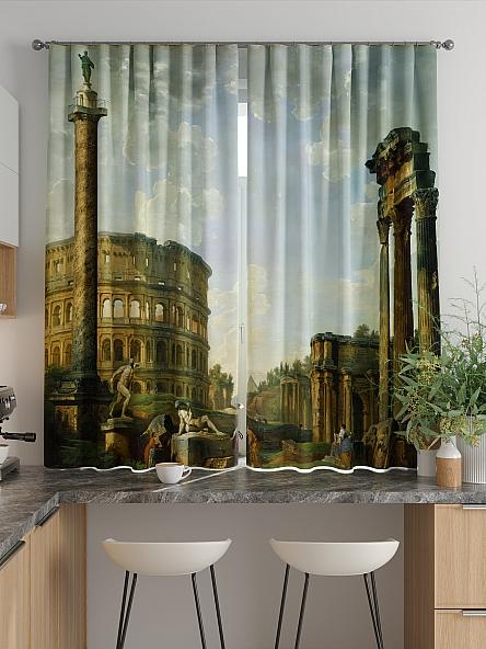 Комплект штор для кухни Лиртикс - 809 - 170 см - фото 2