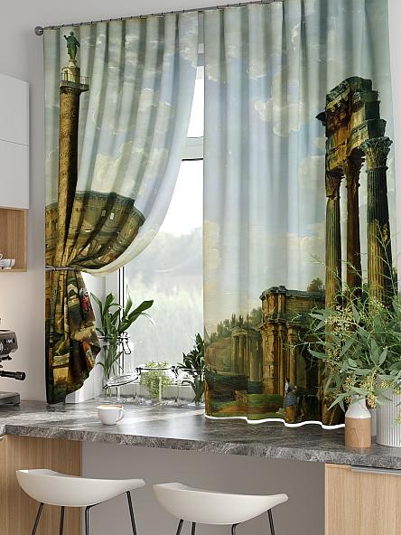 Комплект штор для кухни Лиртикс - 809 - 170 см - фото 5