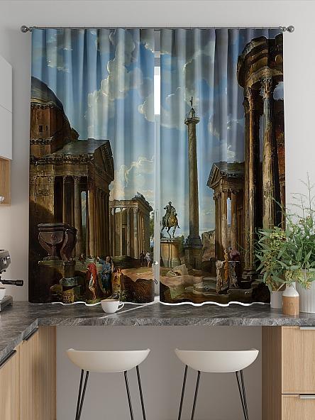 Комплект штор для кухни Лиртикс - 810 - 170 см - фото 2