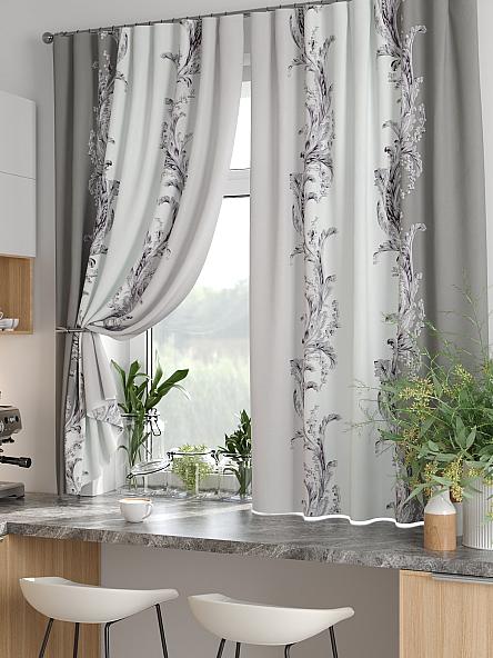 Комплект штор для кухни Лиртикс - 822 - 170 см - фото 5