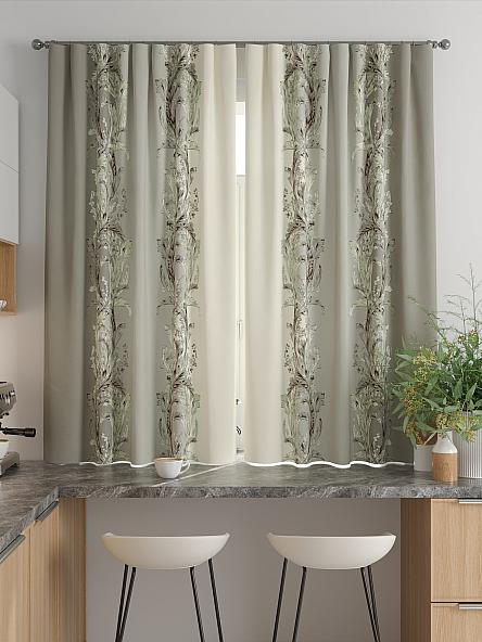 Комплект штор для кухни Лиртикс - 829 - 170 см - фото 2