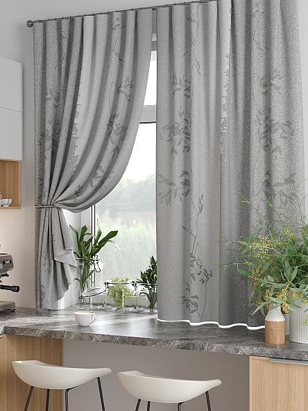 Комплект штор для кухни Лиртикс - 830 - 170 см - фото 5