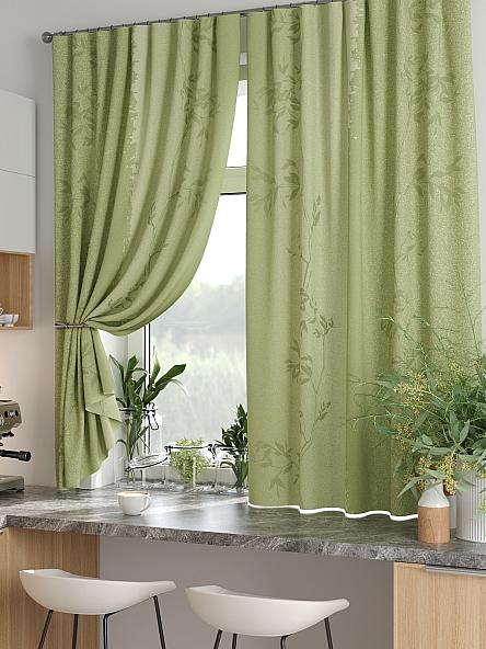 Комплект штор для кухни Лиртикс - 832 - 170 см - фото 5