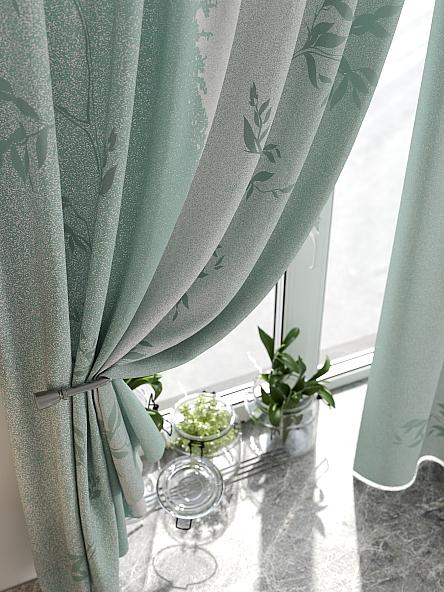 Комплект штор для кухни Лиртикс - 835 - 170 см - фото 3