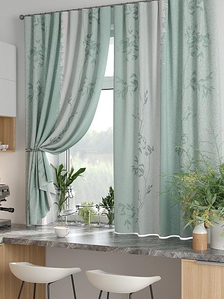 Комплект штор для кухни Лиртикс - 835 - 170 см - фото 5