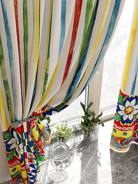 Комплект штор для кухни Лиртикс - 837 - 170 см - фото 3