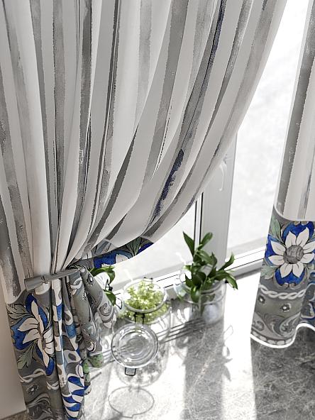 Комплект штор для кухни Лиртикс - 840 - 170 см - фото 3