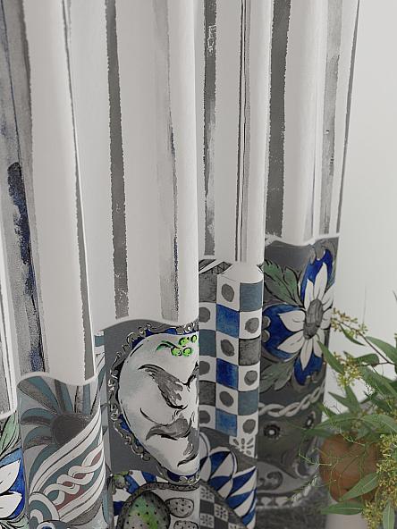 Комплект штор для кухни Лиртикс - 840 - 170 см - фото 6