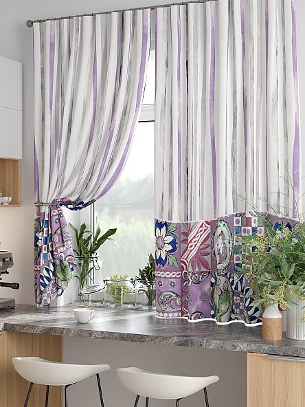 Комплект штор для кухни Лиртикс - 841 - 170 см - фото 5