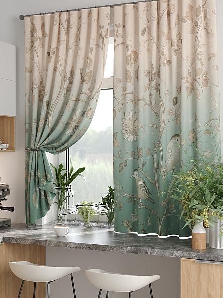 Комплект штор для кухни Лиртикс - 851 - 170 см - фото 5