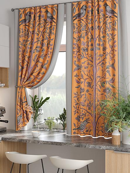 Комплект штор для кухни Лиртикс - 875 - 170 см - фото 5