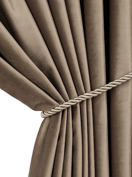 Комплект штор Фрови (коричневый) 290 см - фото 3