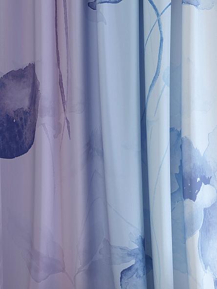 Комплект штор Мериаль (сиренево-голубой) - фото 3