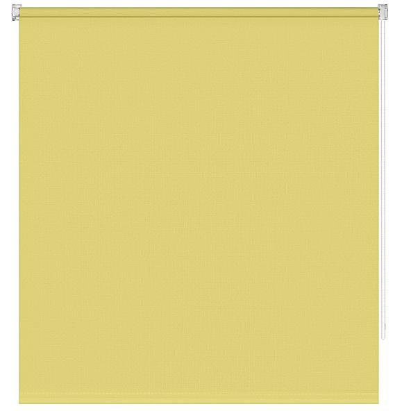 Рулонная штора Миниролл Апилера (желтый) - ширина 50 см.