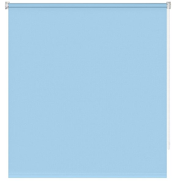 Рулонная штора Миниролл Апилера (небесно-голубой) - ширина 50 см.