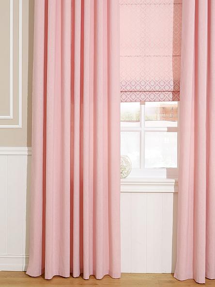 Комплект штор Рамбус (розовый) 290см - фото 2