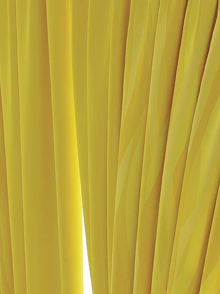 Комплект штор Миссилис (желтый) - фото 3