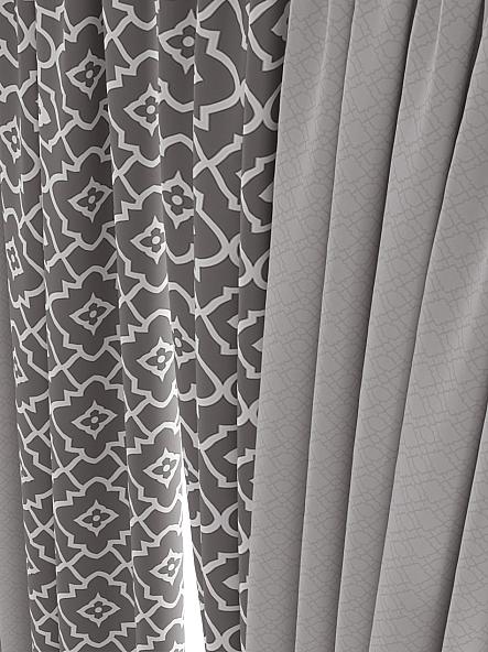 Комплект штор Луиви (серый) - фото 3