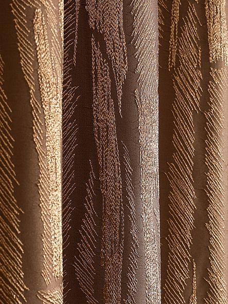 Портьера Рипьер (коричневый) - фото 3