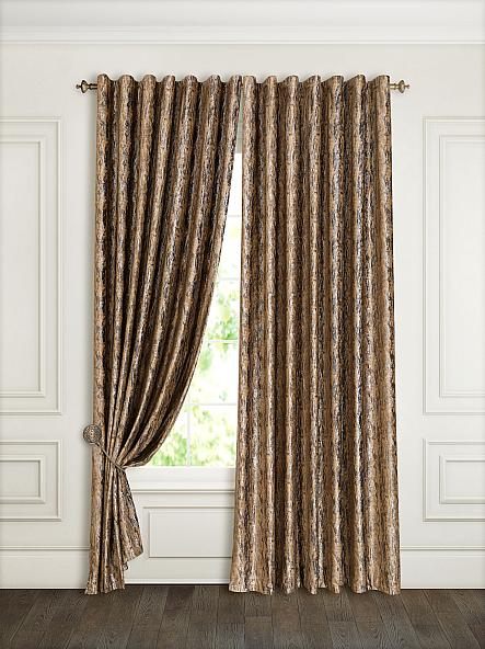 Комплект штор Дафур (коричневый)