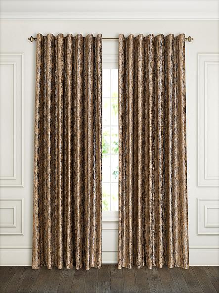 Комплект штор Дафур (коричневый) - фото 3