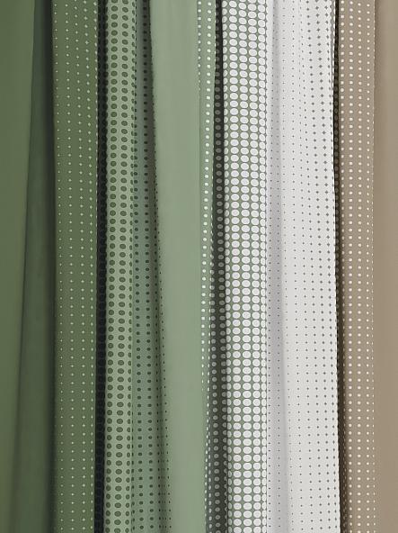 Комплект штор Берни (Зеленый) - фото 6