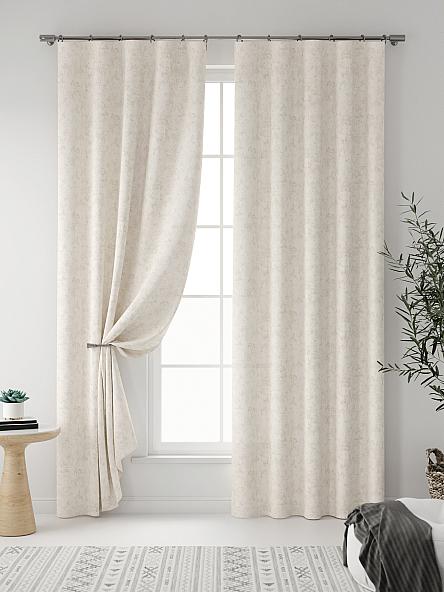 Комплект штор Леоний (молочный) - фото 3