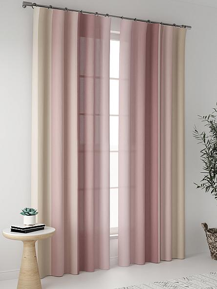 Комплект штор Саймон (ягодный) - фото 2