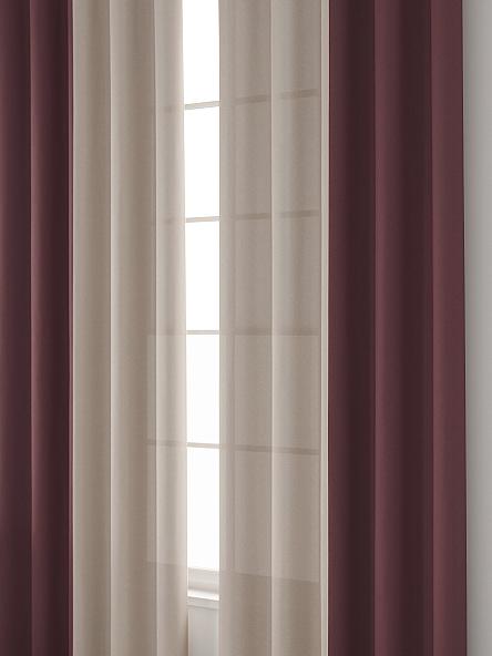 Комплект штор Ядри (холодная роза) - фото 4