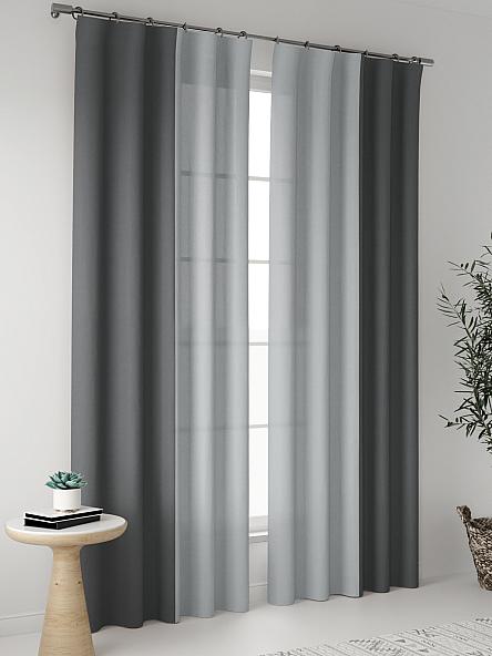 Комплект штор Ядри (серый) - фото 2