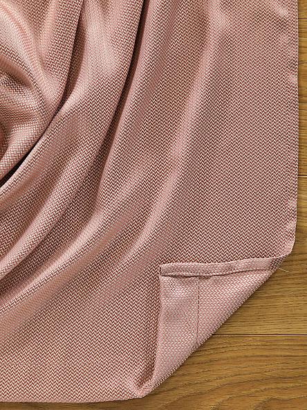 Портьера Эглит (розовый) 250 см - фото 5