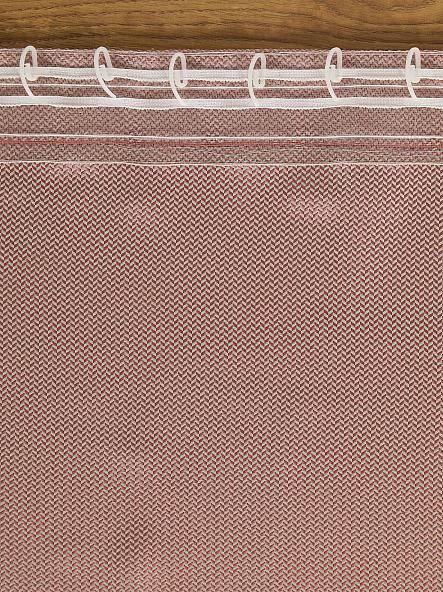 Портьера Эглит (розовый) 250 см - фото 6
