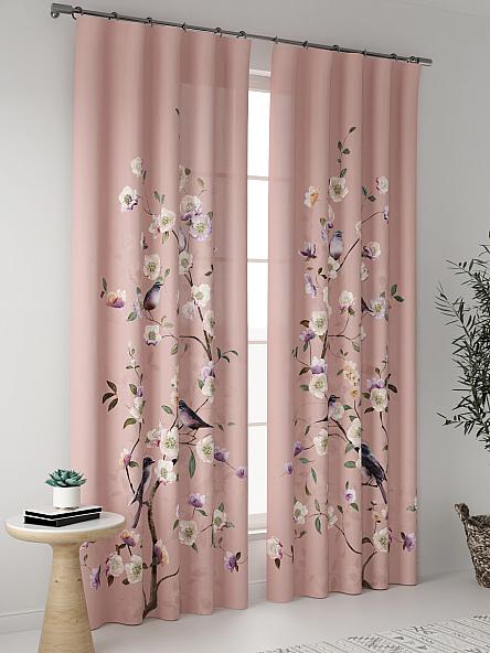 Комплект штор Лолфи (ягодный) - фото 2